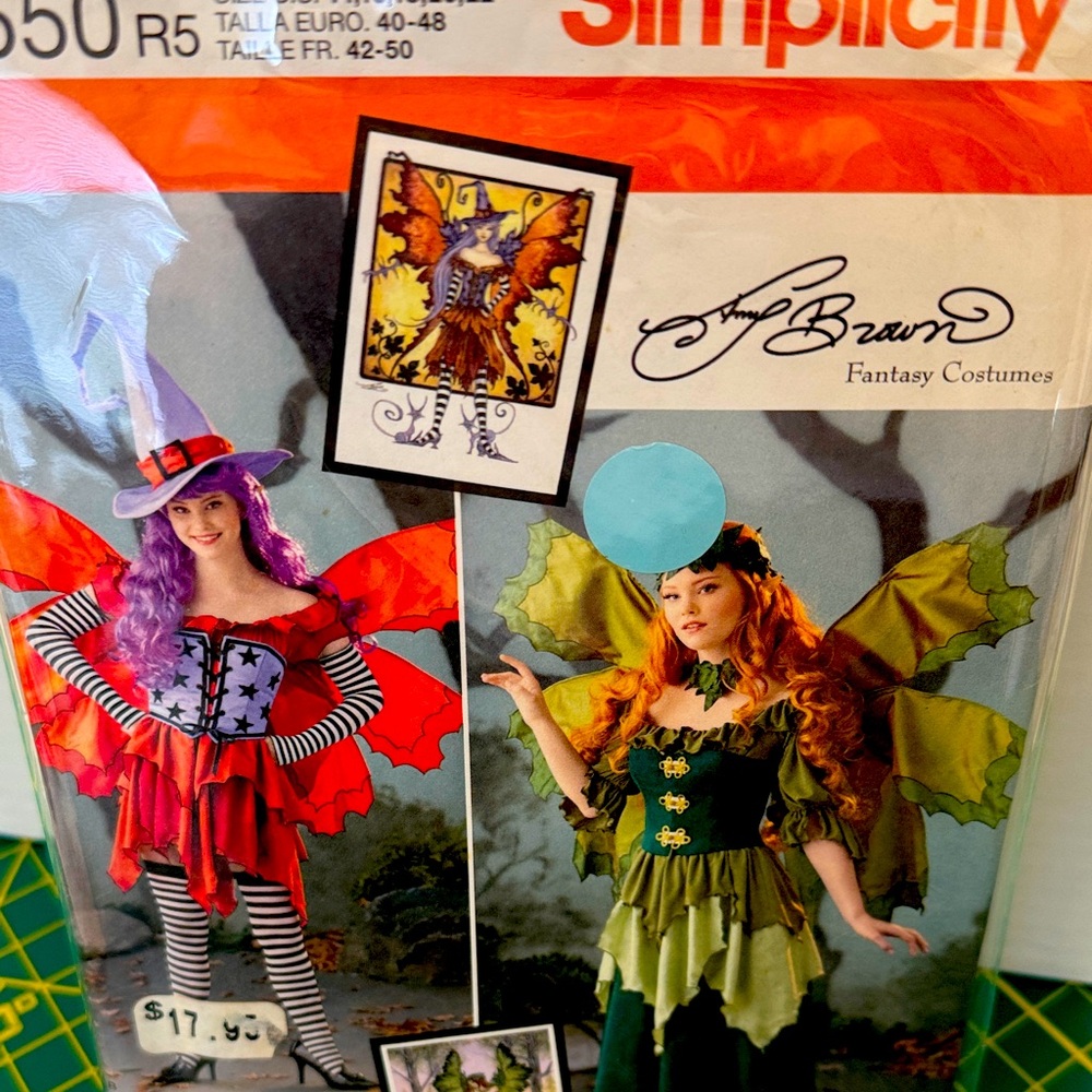 Simplicity Adult pattern Fairy Costume Sizes 14-22